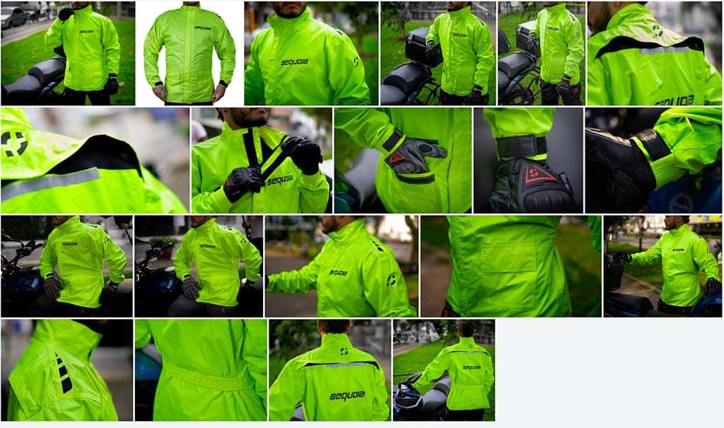 Impermeable liviano detalle