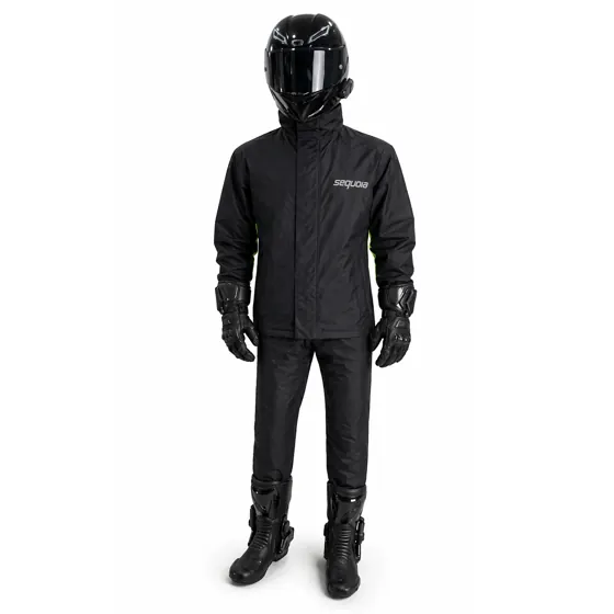 Chaqueta impermeable ligera tipo sudadera, vista frontal